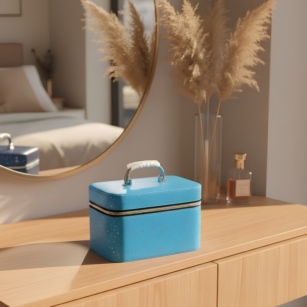 Aurève Gliter Blue MakeupCase