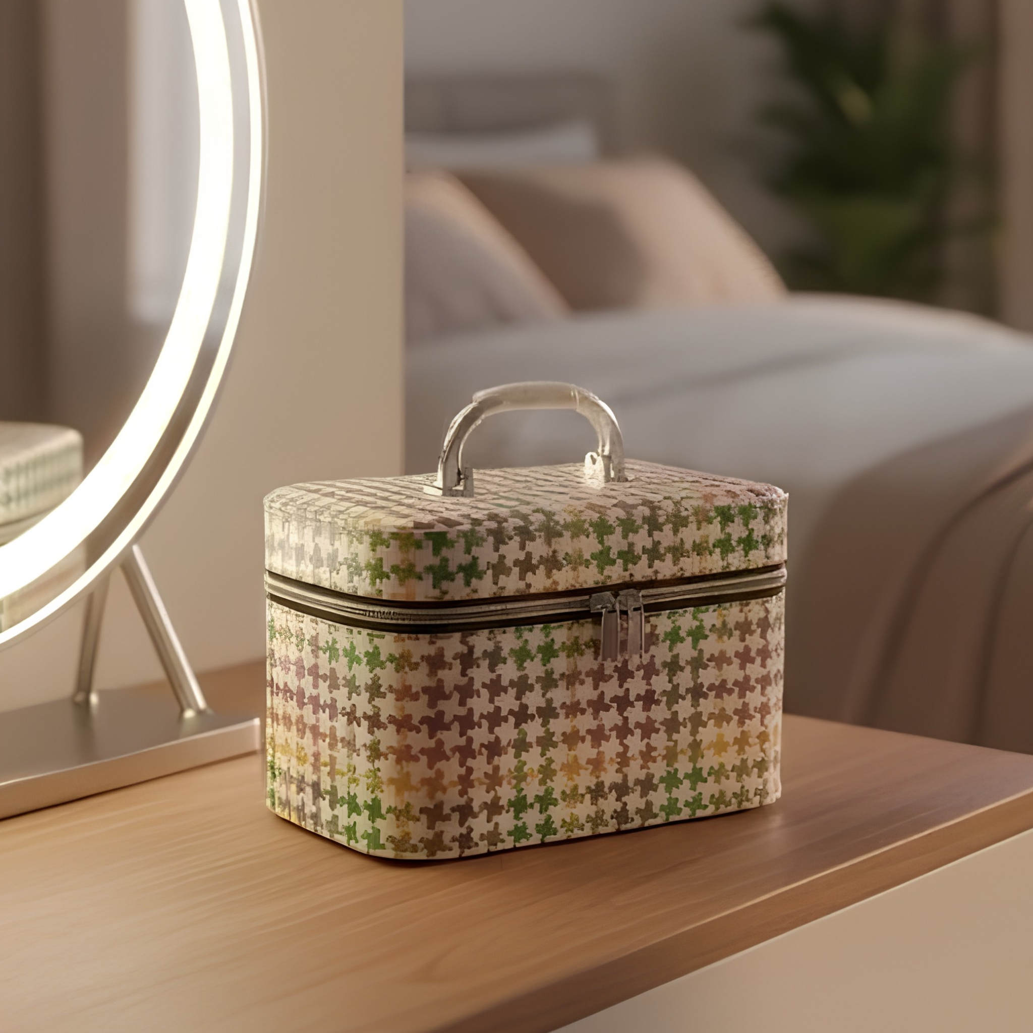 Aurève Pixel Pattern MakeupCase